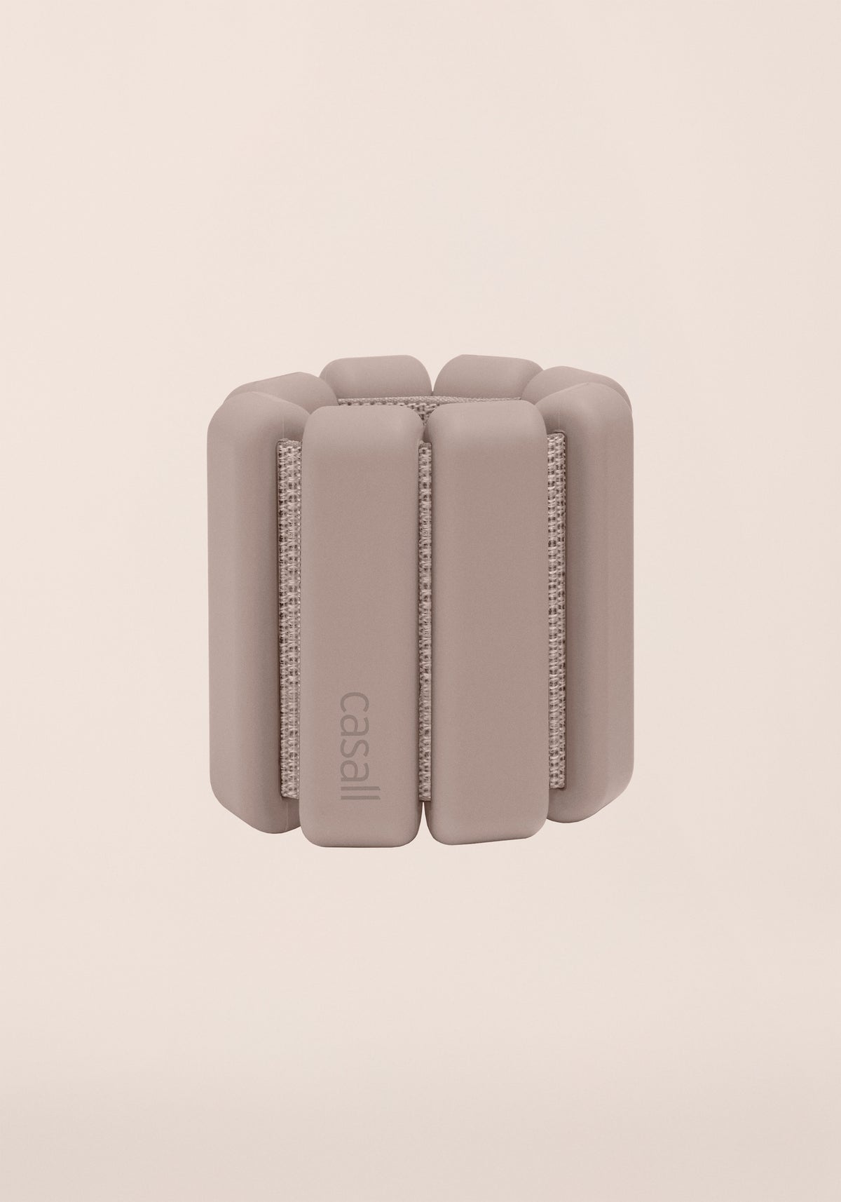 Casall Define Wrist Weight 1kg pesi Light Cashmere regolabili