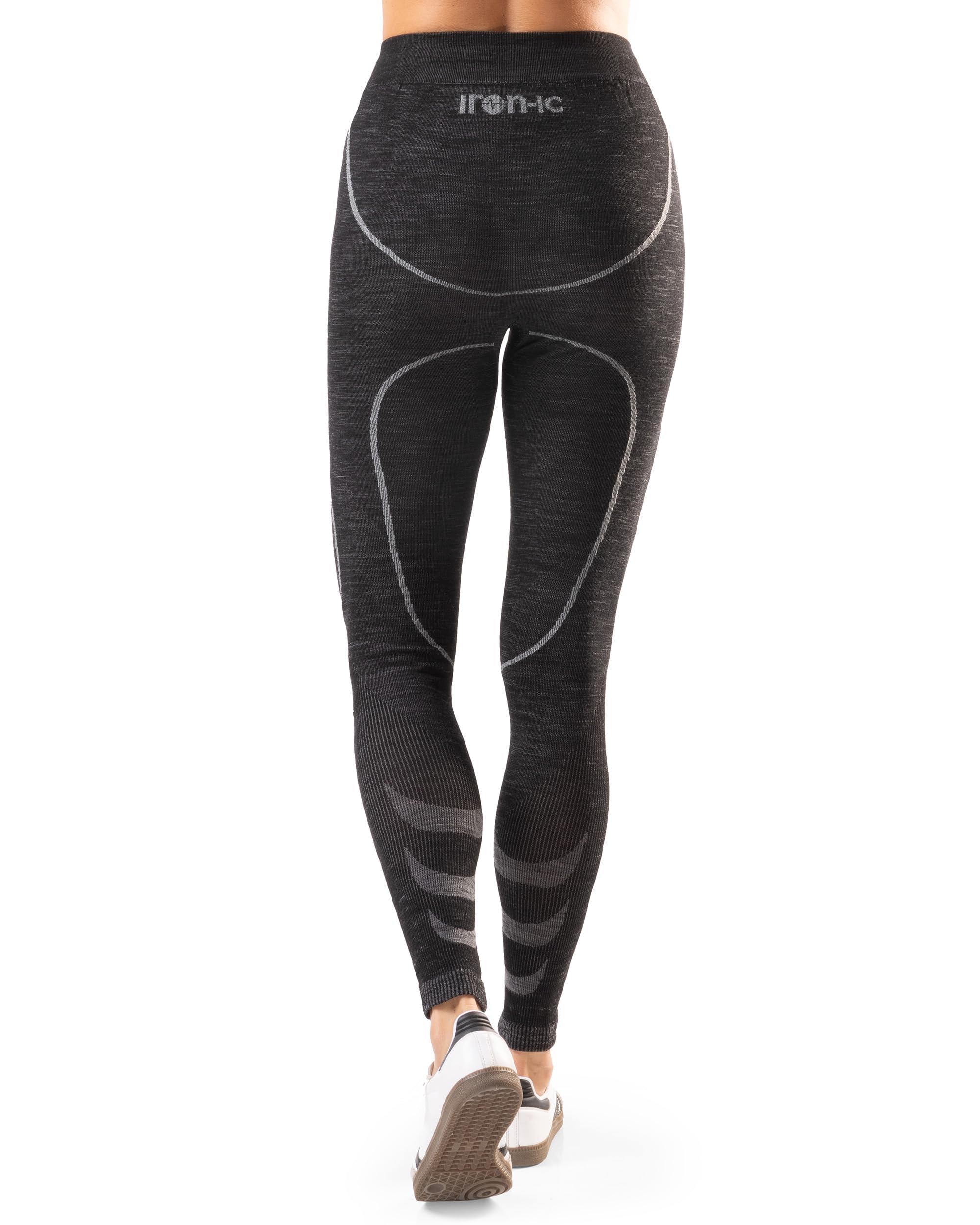 IRON-IC Ultra Warm 610866 leggings donna S-M merino
