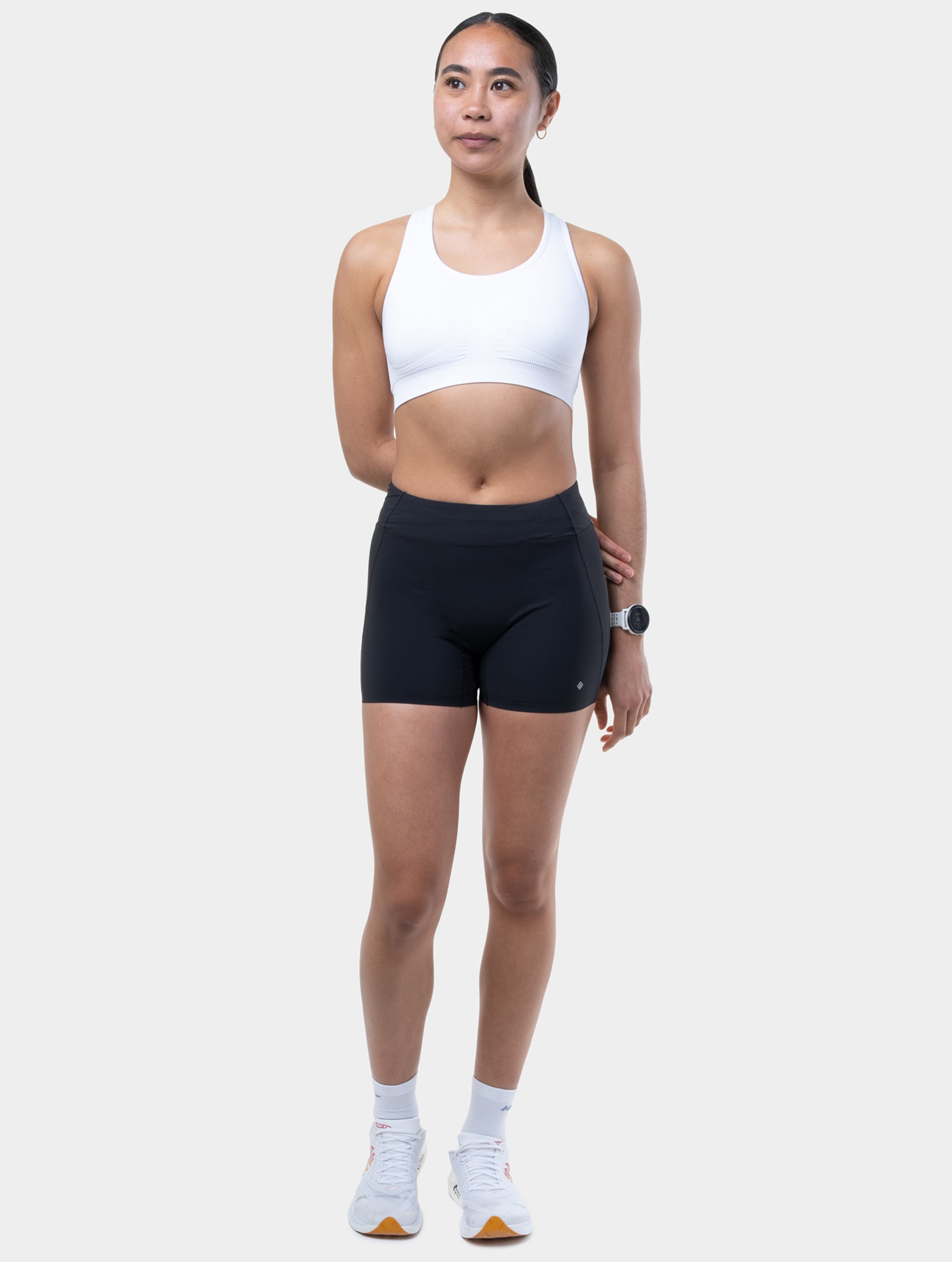 Ronhill Tech Race Stretch pantaloncini corsa donna neri