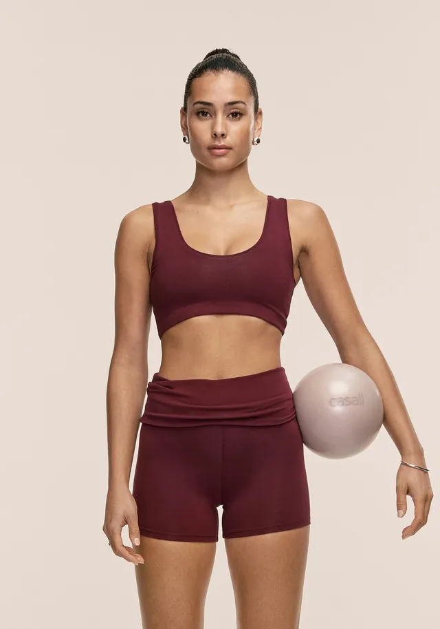 Casall Sublime Fling Bralette bralette cherry moon supporto leggero