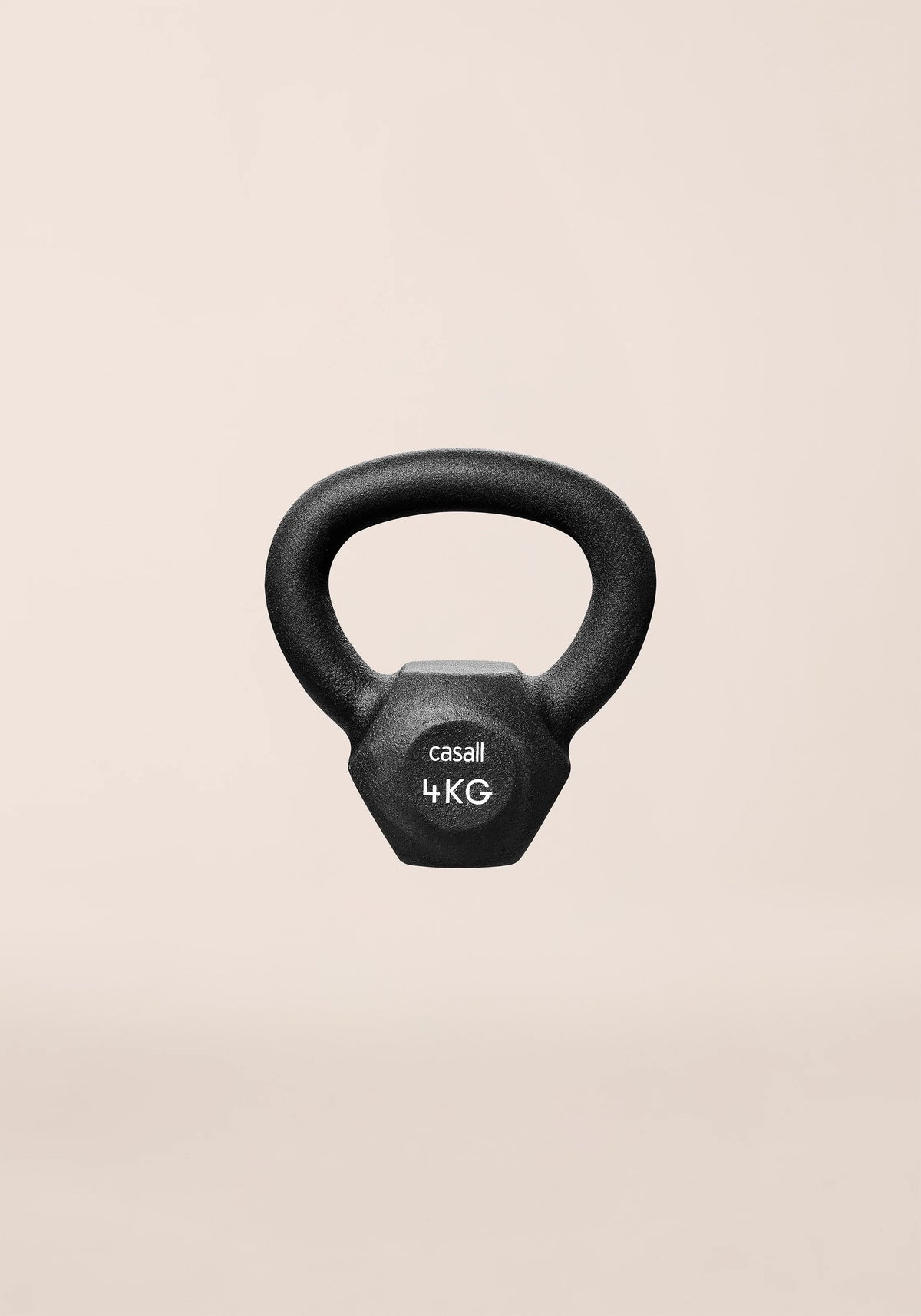 Casall Classic Kettlebell 4 kg nera in ferro