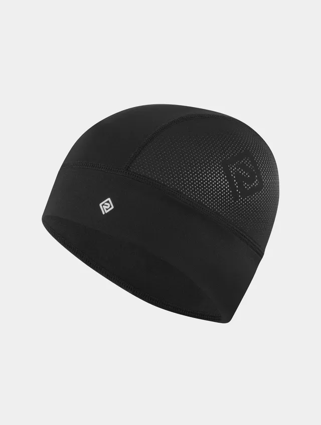 Ronhill set berretto e guanti running nero traspirante