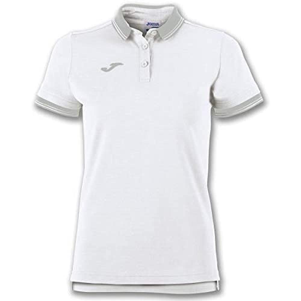 Joma Bali II Polo Donna Nero Traspirante