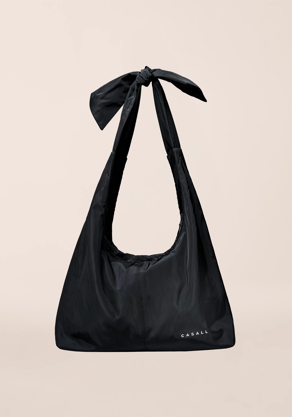 Casall Tied Up Daily Tote Bag borsa nera palestra
